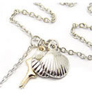 韓式珍珠貝殼項鍊