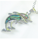 韓式雙魚貝殼壓花項鍊