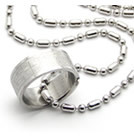 韓式吳尊鈦鋼戒子項鍊