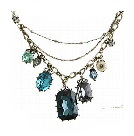 韓式巴洛克寶石項鍊