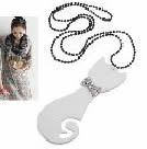 韓式白色貓咪項鍊