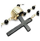 韓式十字架珠鏈項鍊