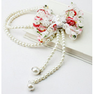 韓式珍珠蝴蝶結項鍊