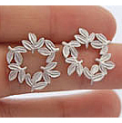 韓式三葉草耳釘