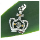 帶鑽皇冠吊墜