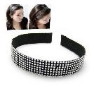 滿鑽寬髮箍黑