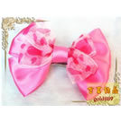 ★低調粉甜心♥超Q愛心款〞啾啾壓夾〃