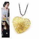 韓式情絲縷褸愛心項鍊