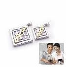 925銀明道宋智愛火情侶墜2入(不含鍊)